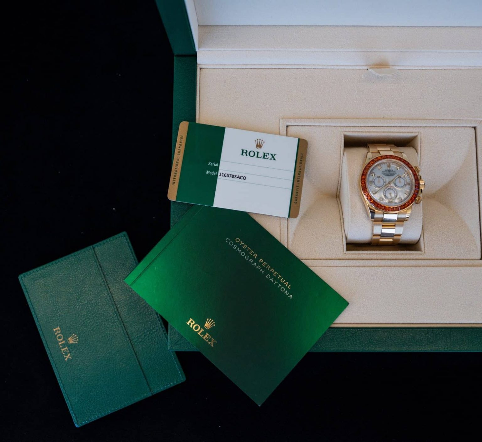 Rolex piedras naranja (13)