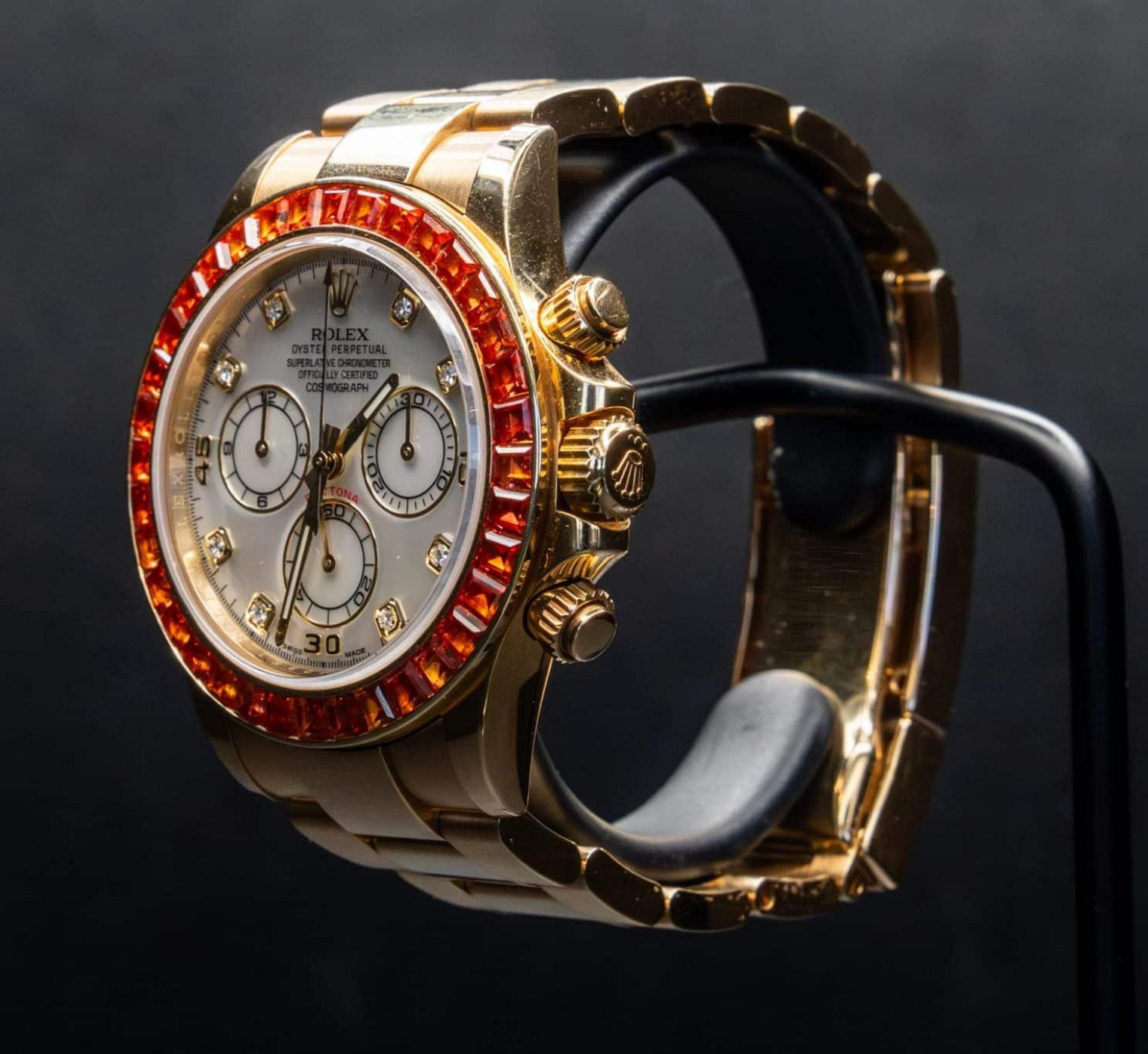 Rolex piedras naranja (2)
