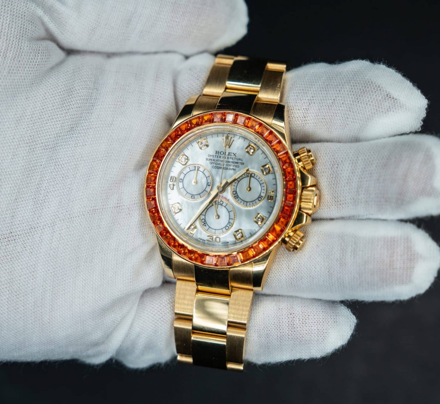 Rolex piedras naranja (6)